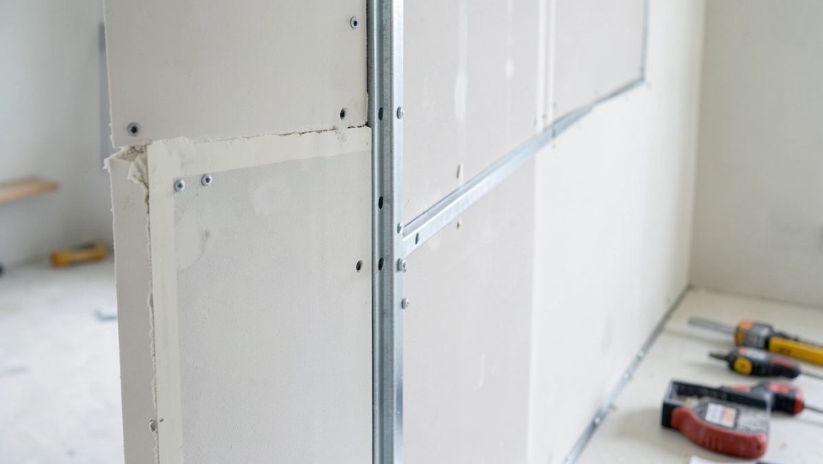 Budowa ścianki działowej z karton gipsu