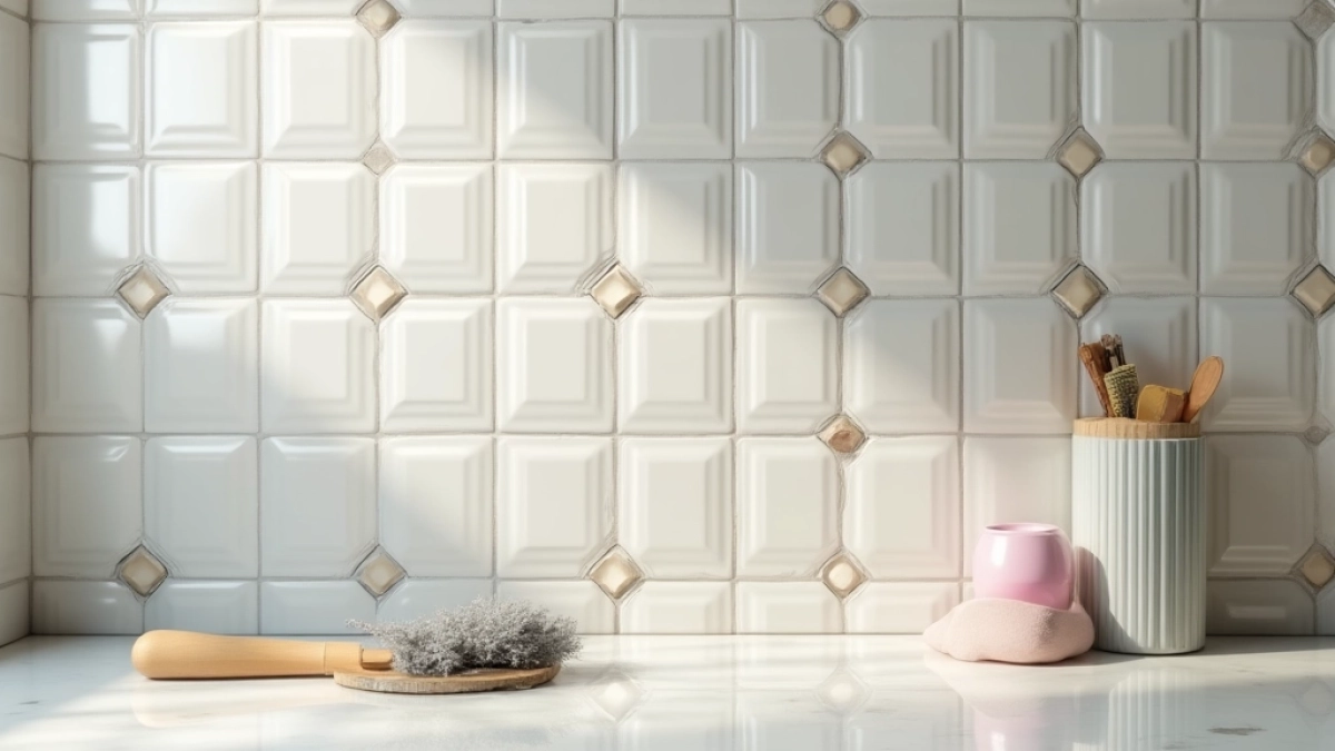 Czym zakryć stare płytki na ścianie