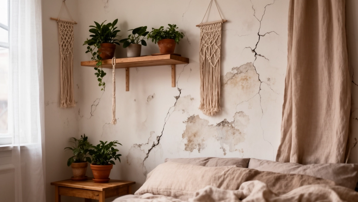 Jak zakryć brzydką ścianę w pokoju