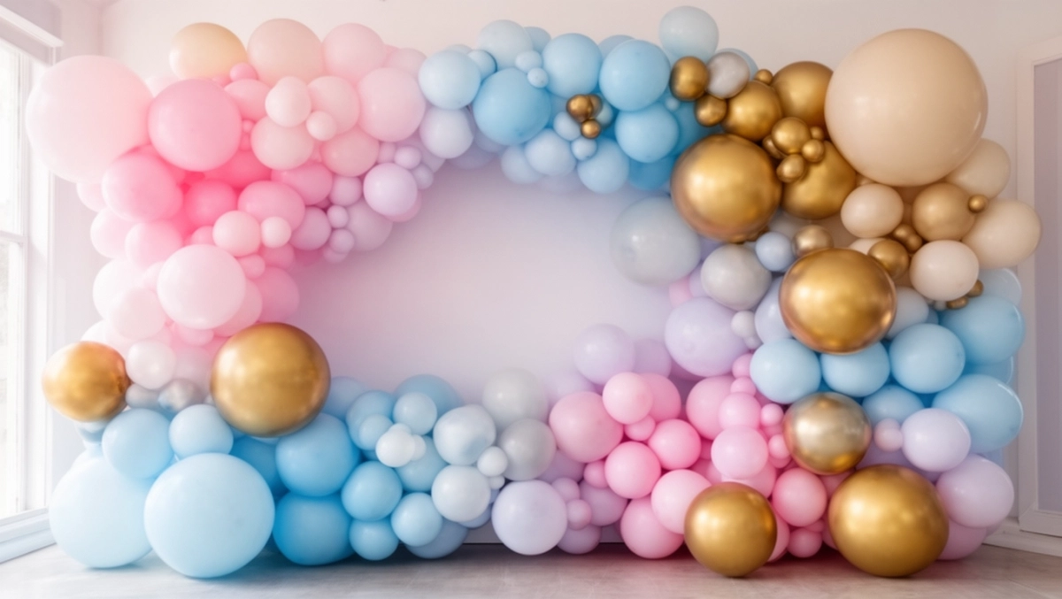 Jak zrobić ściankę z balonów