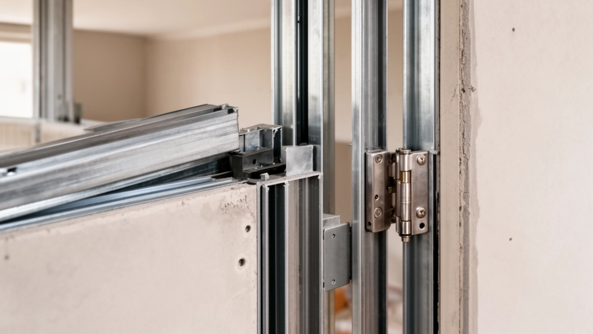 Jakie profile do ścianki działowej z drzwiami