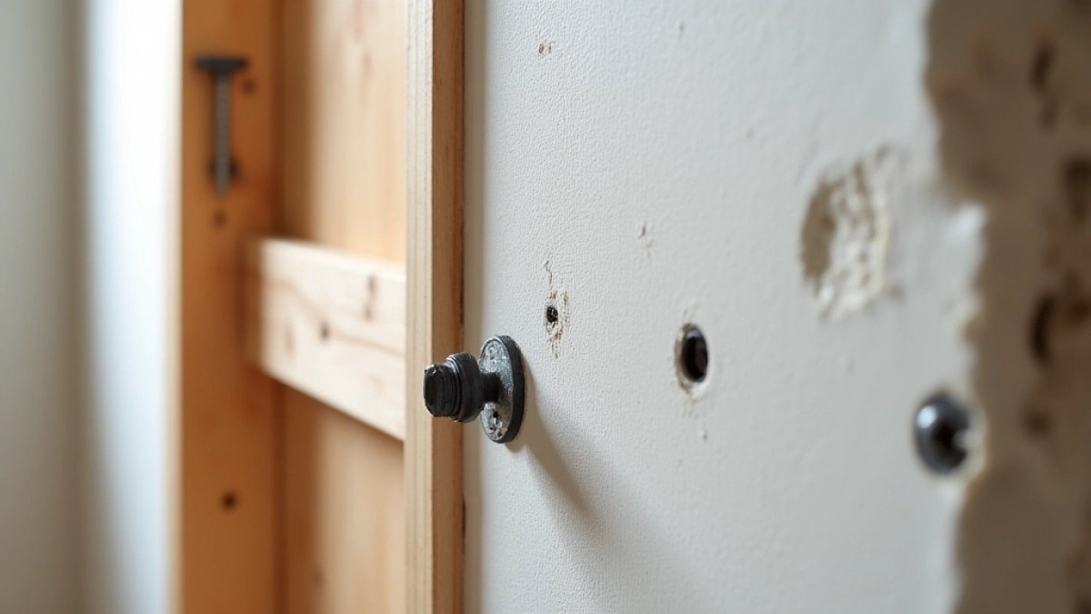 montaż płyt g k do ściany na kołki