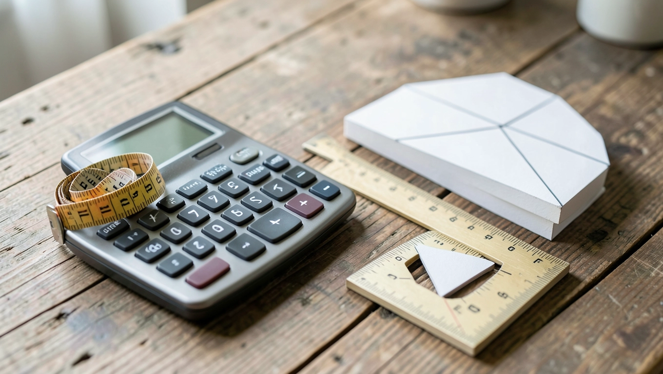 obliczanie powierzchni ścian kalkulator