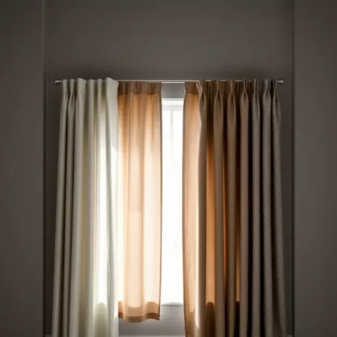 jakie zasłony do szarych ścian