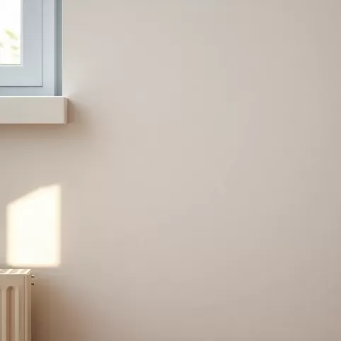 Rury centralnego ogrzewania w ścianie
