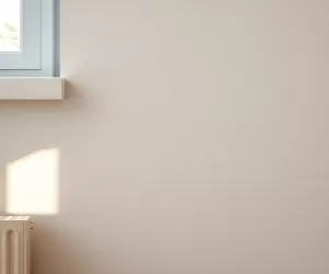 Rury centralnego ogrzewania w ścianie